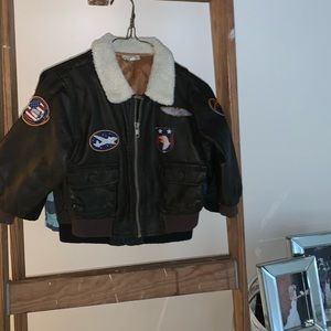 Le Top bomber with patches 24 month